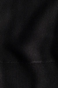 Haut à manches chauve-souris en tricot fin
