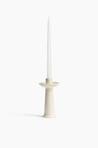 Tall Stoneware Candlestick