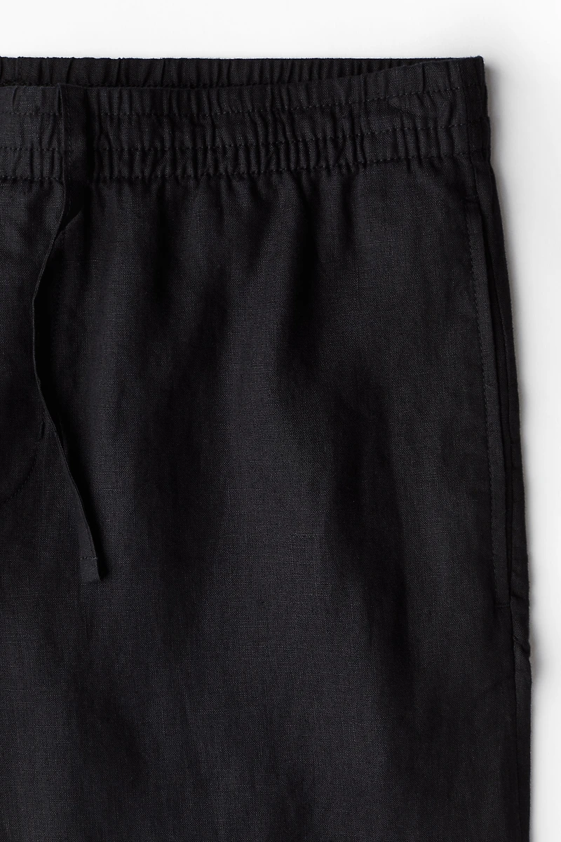 Regular-Fit Linen Pants