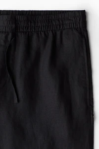 Regular-Fit Linen Pants