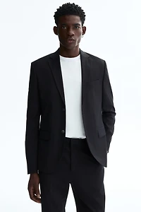 Veste classique à fermeture droite