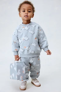 2-piece Cotton Sweatshirt Set