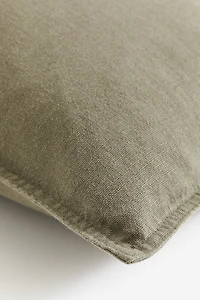 Linen-blend Cushion Cover