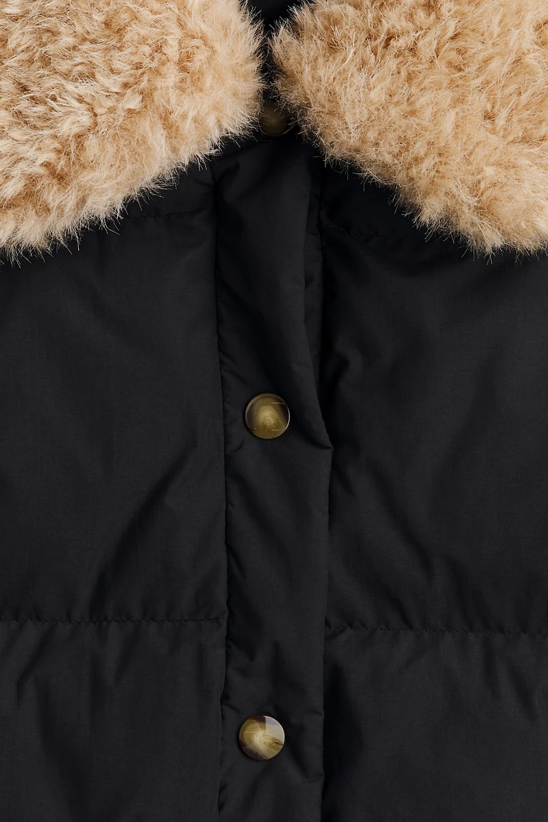 Veste matelassée avec col