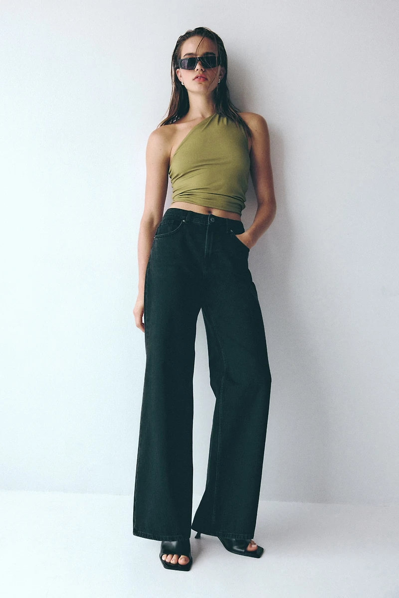 Bleecker High Rise Wide Leg Jeans