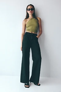 Bleecker High Rise Wide Leg Jeans