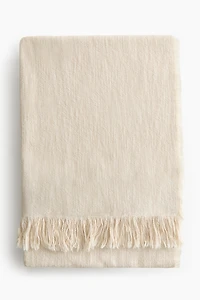 Cotton-Blend Throw