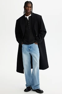 Wool-Blend Coat