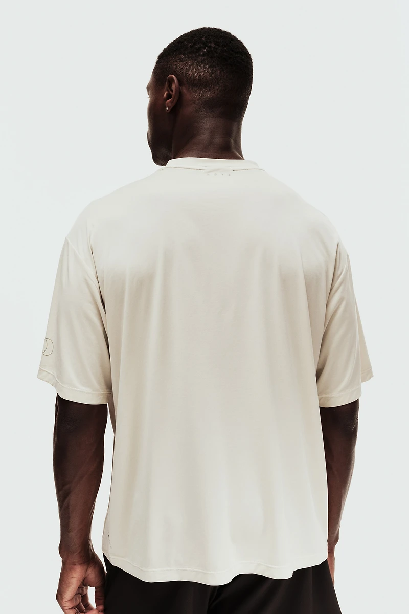 Loose-Fit Boxy Sports T-Shirt with DryMove™