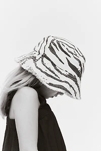 Frayed Bucket Hat