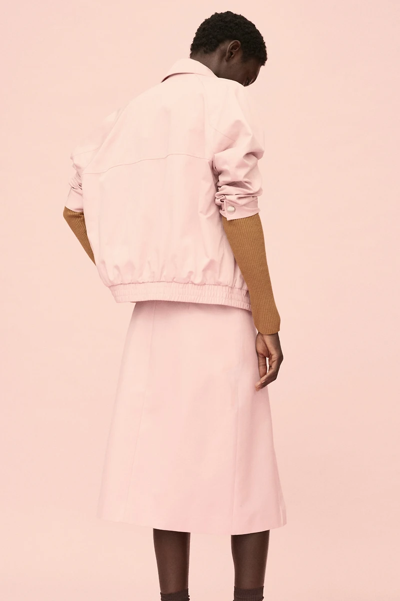 Veste en modal mélangé