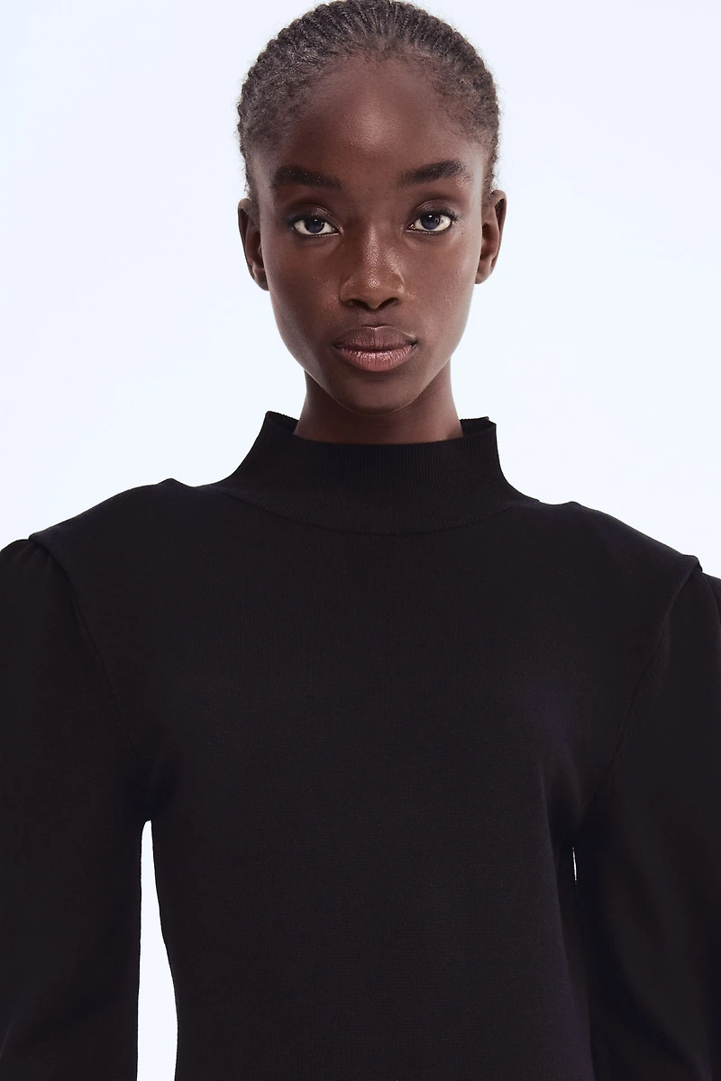 Fine-Knit Maxi Dress