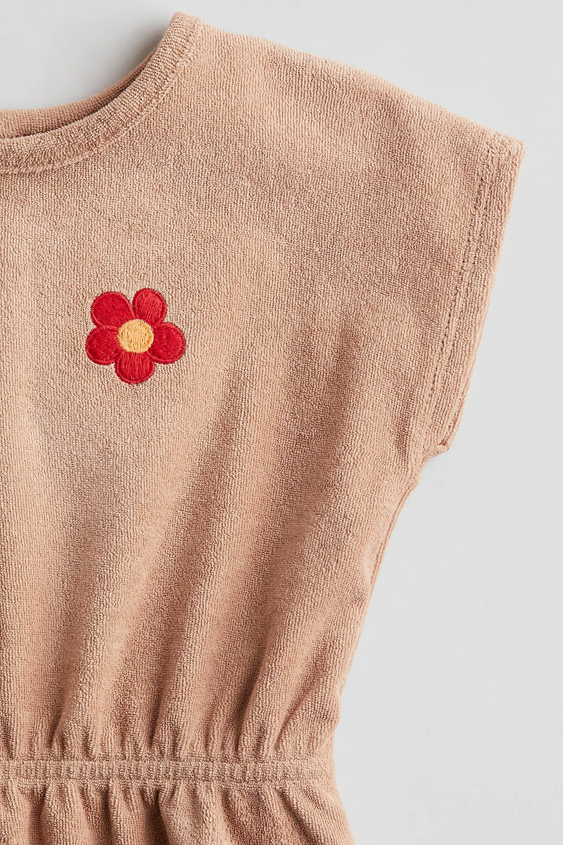 Terry romper suit