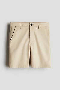 Short coutil en coton