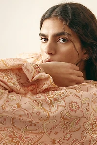 Oversized Viscose-Blend Dress