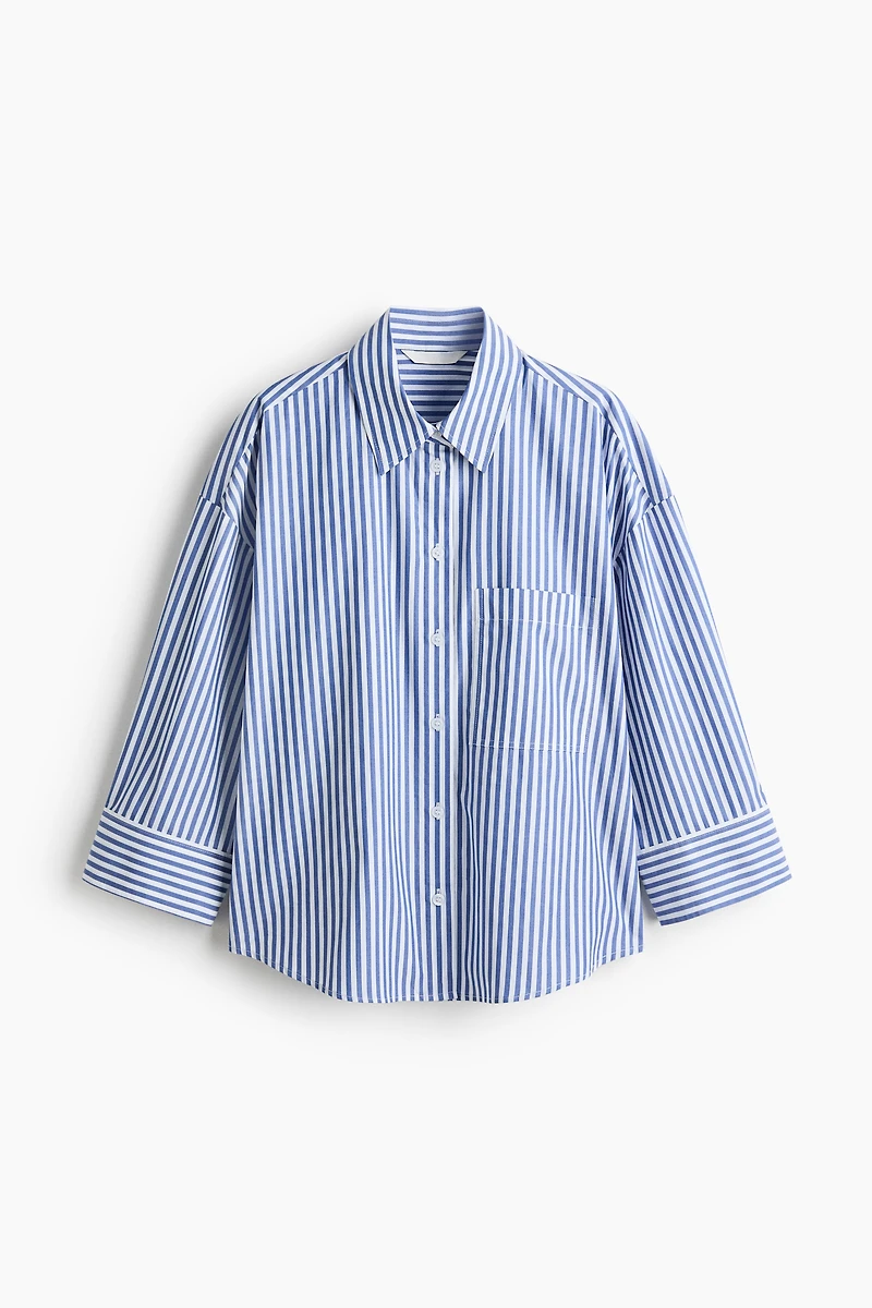 Short Poplin Shirt