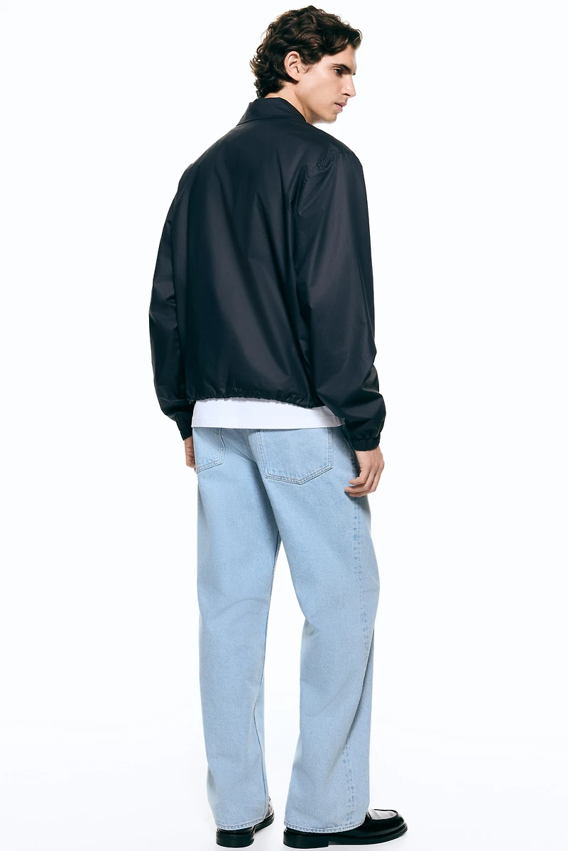 Cotton Jacket with Collar