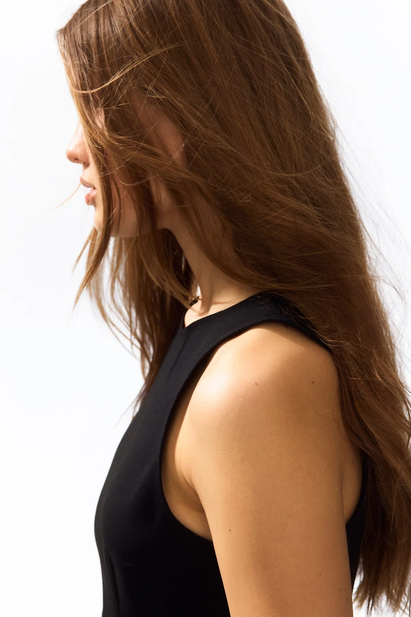 Robe avec jupe évasée