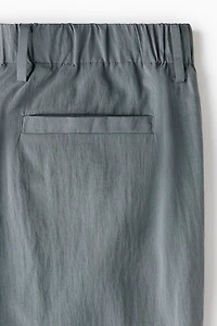 Relaxed-Fit Lyocell-Blend Pants