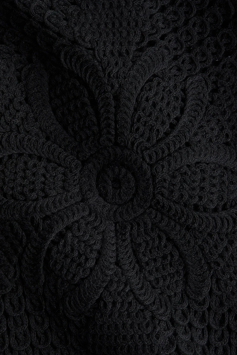 Haut à l’aspect crochet