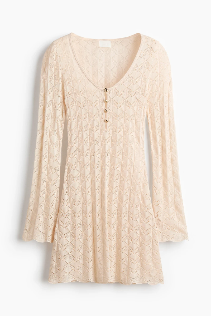 Minirobe d’aspect crochet