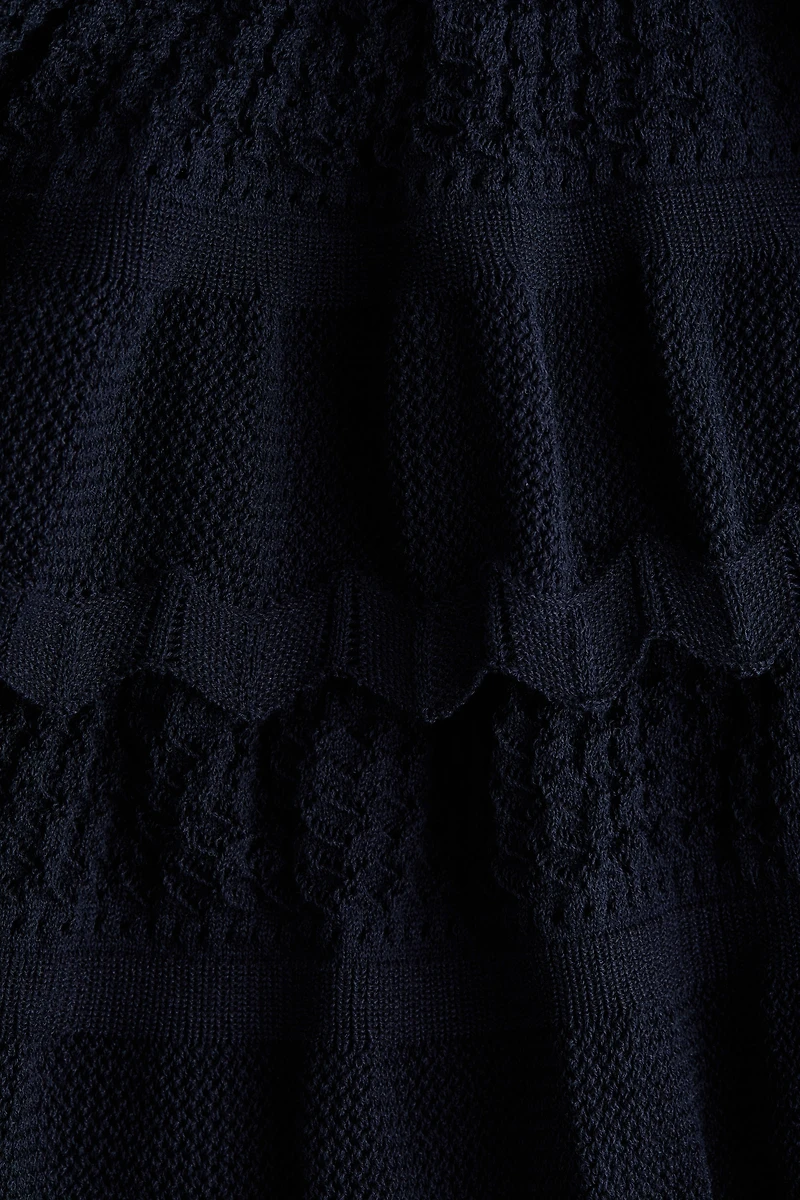 Dress with Tiered Skirt