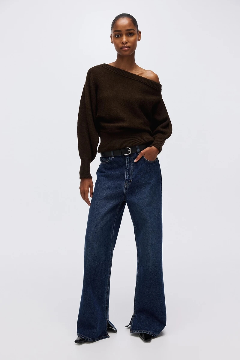 One-Shoulder Sweater