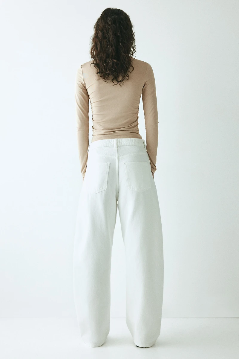 Haut asymétrique en jersey