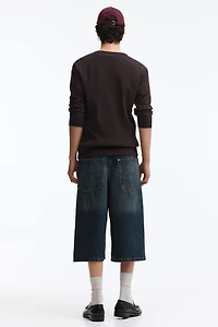 Baggy Denim Shorts