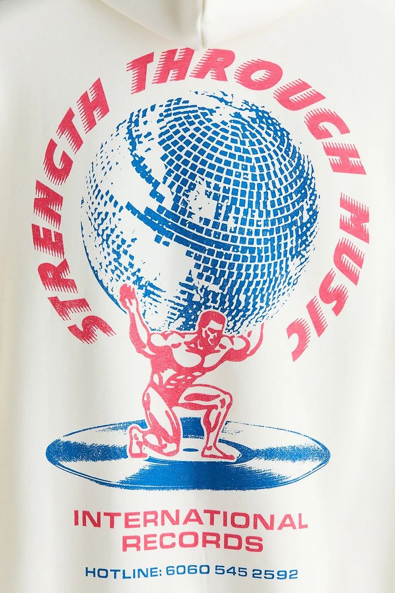 Kangourou imprimé décontracté