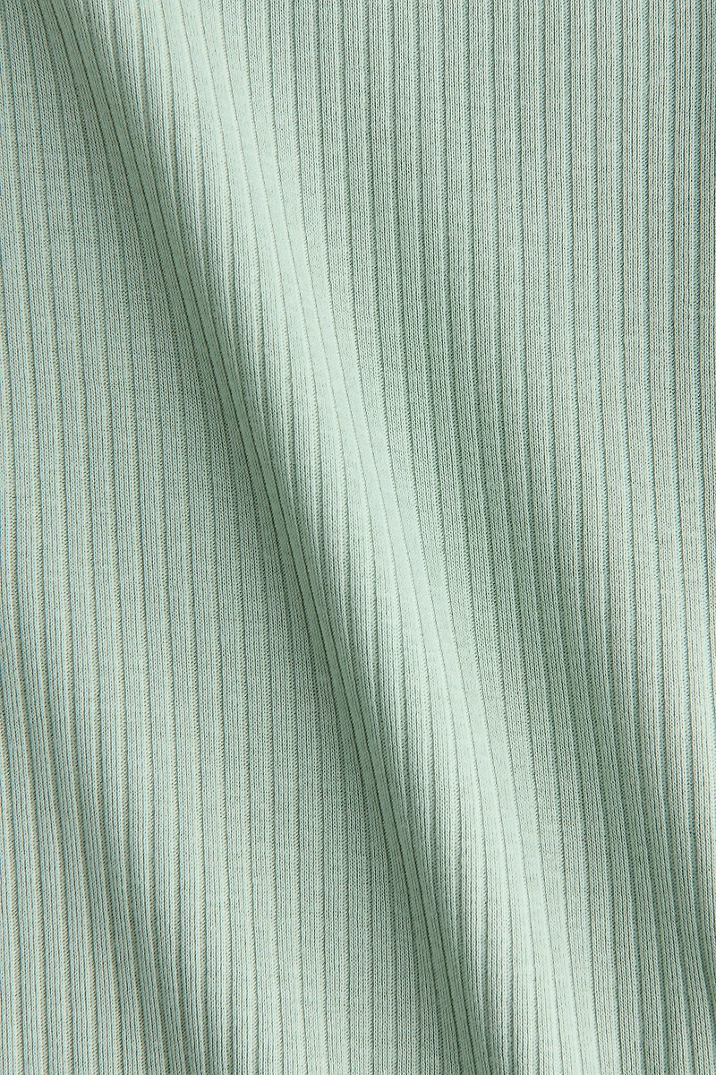 Ribbed Cotton Top