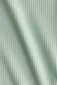 Ribbed Cotton Top