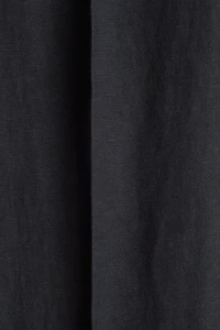 Linen-Blend Pants with Belt