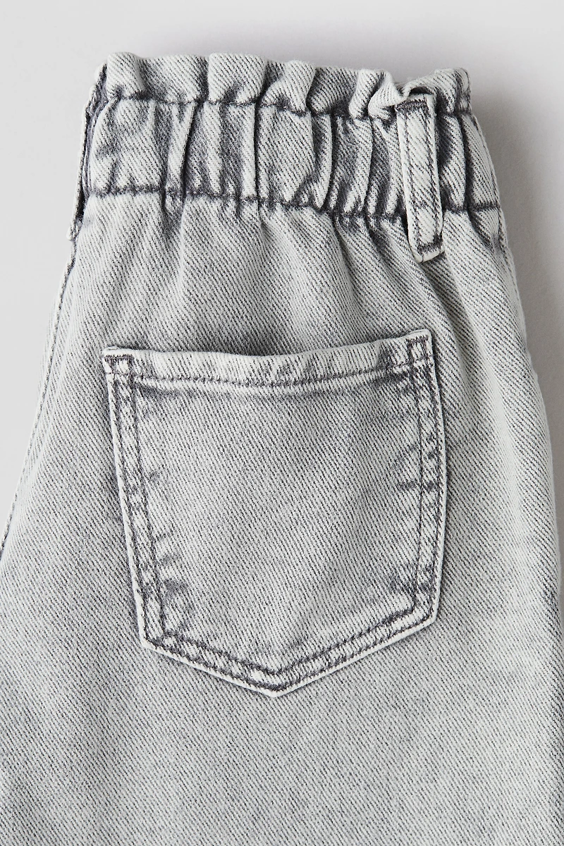 Relaxed Paper Bag Jeans