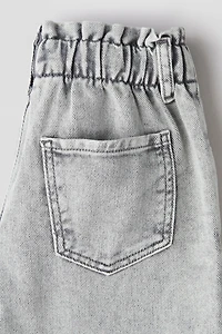 Relaxed Paper Bag Jeans