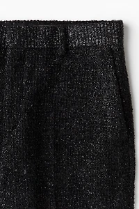 Relaxed Fit Glittery Tailored Pants