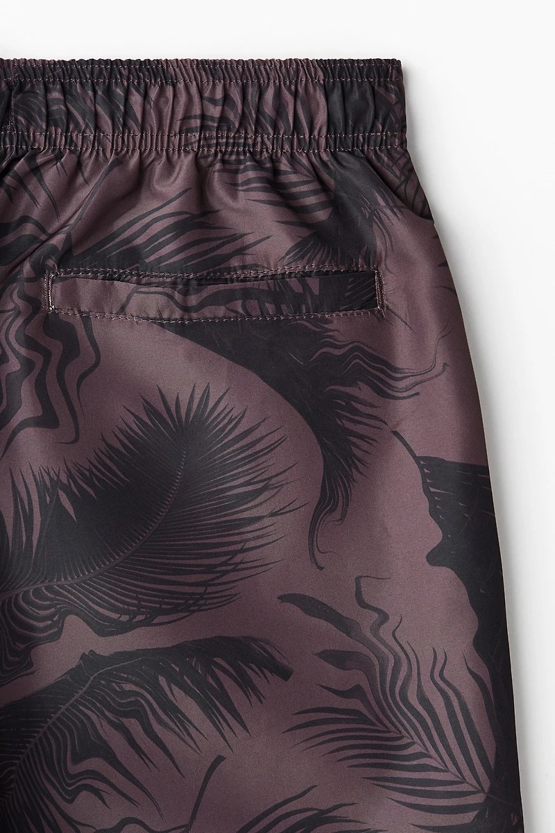 Patterned Swim Shorts
