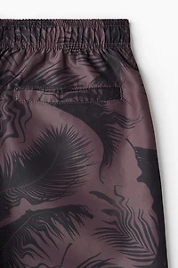 Patterned Swim Shorts