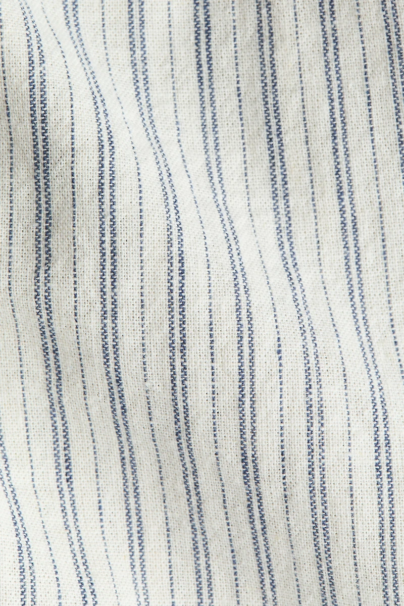 Linen-Blend Pants