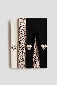 3-Pack Cotton Leggings