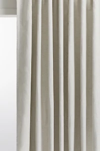 Lot de 1 large rideau occultant en lyocell mélangé