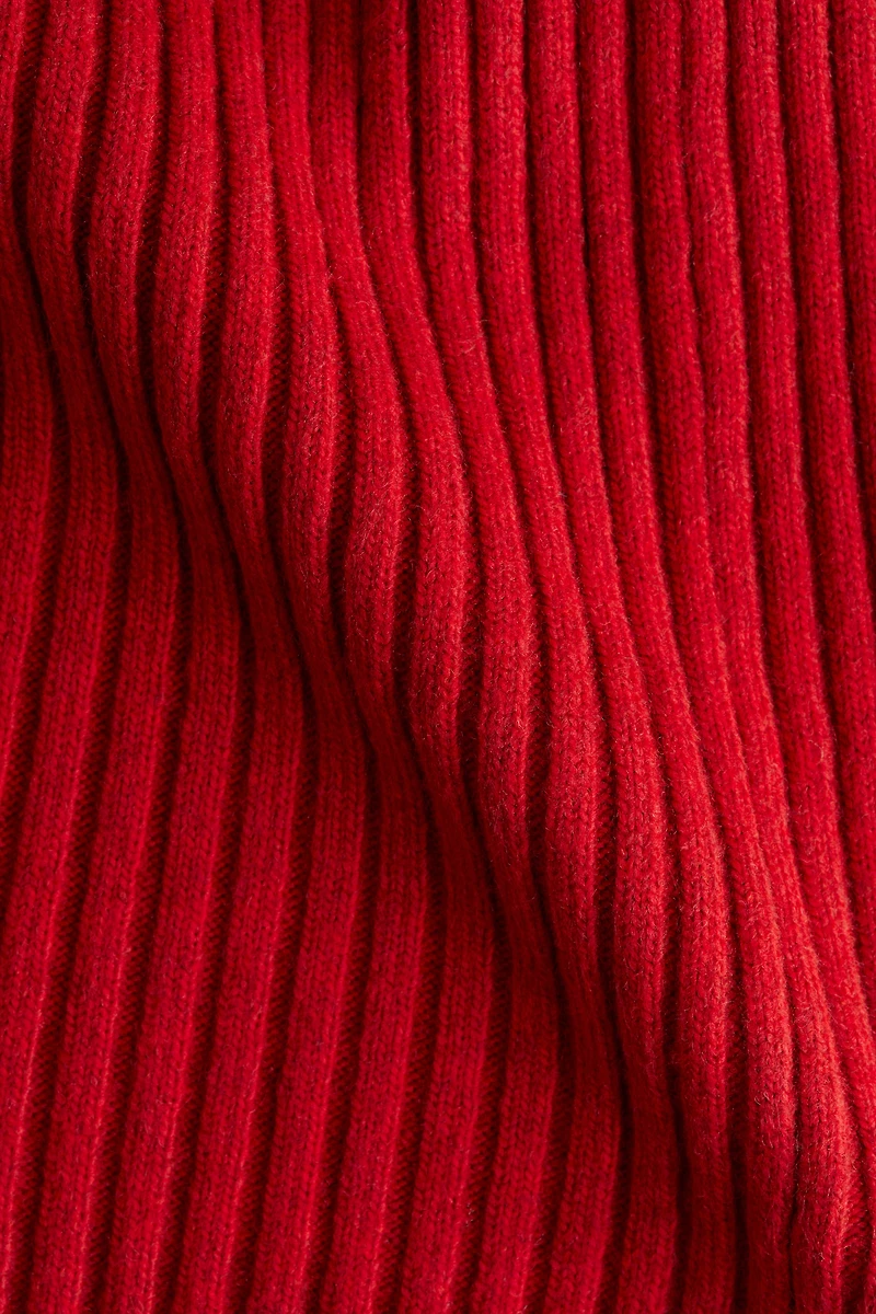 MAMA Robe en tricot côtelé