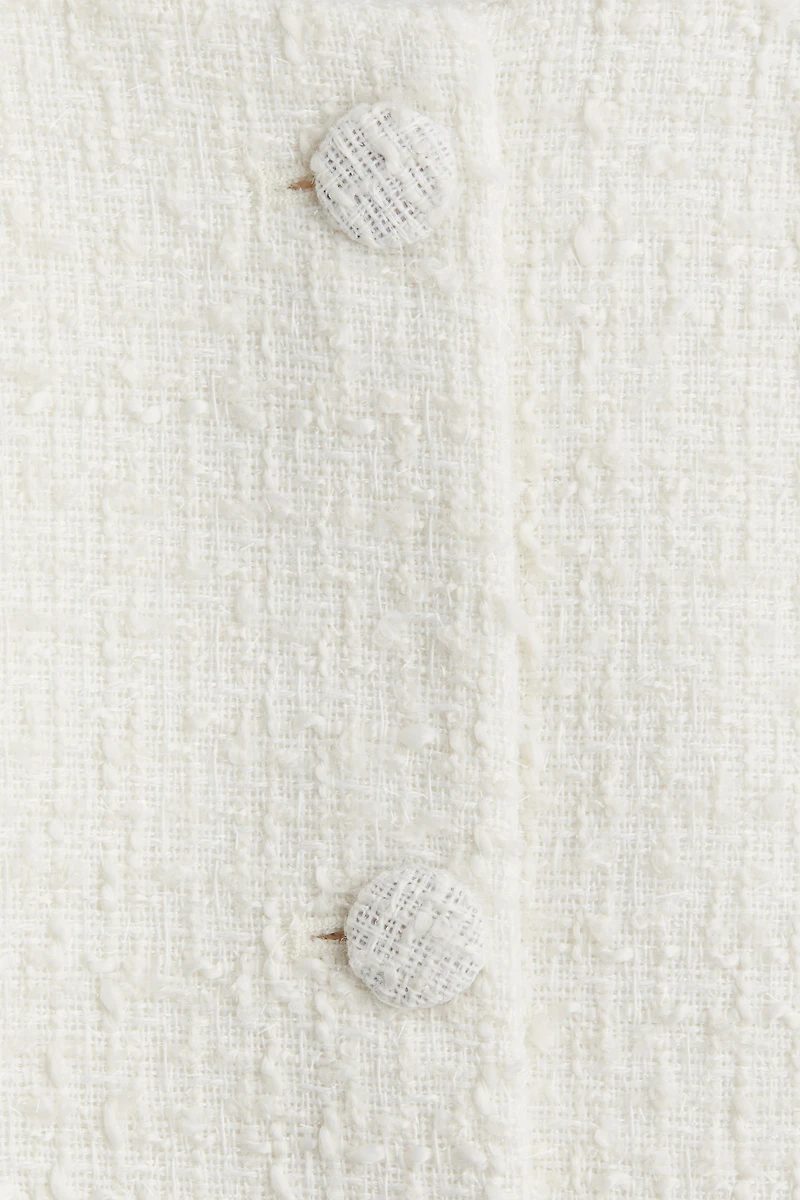 Veste en tissu bouclette