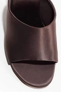 Stiletto-Heeled Sandals