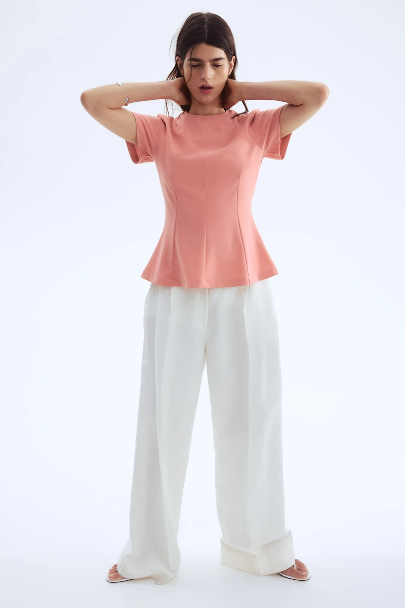 Defined-Waist Top