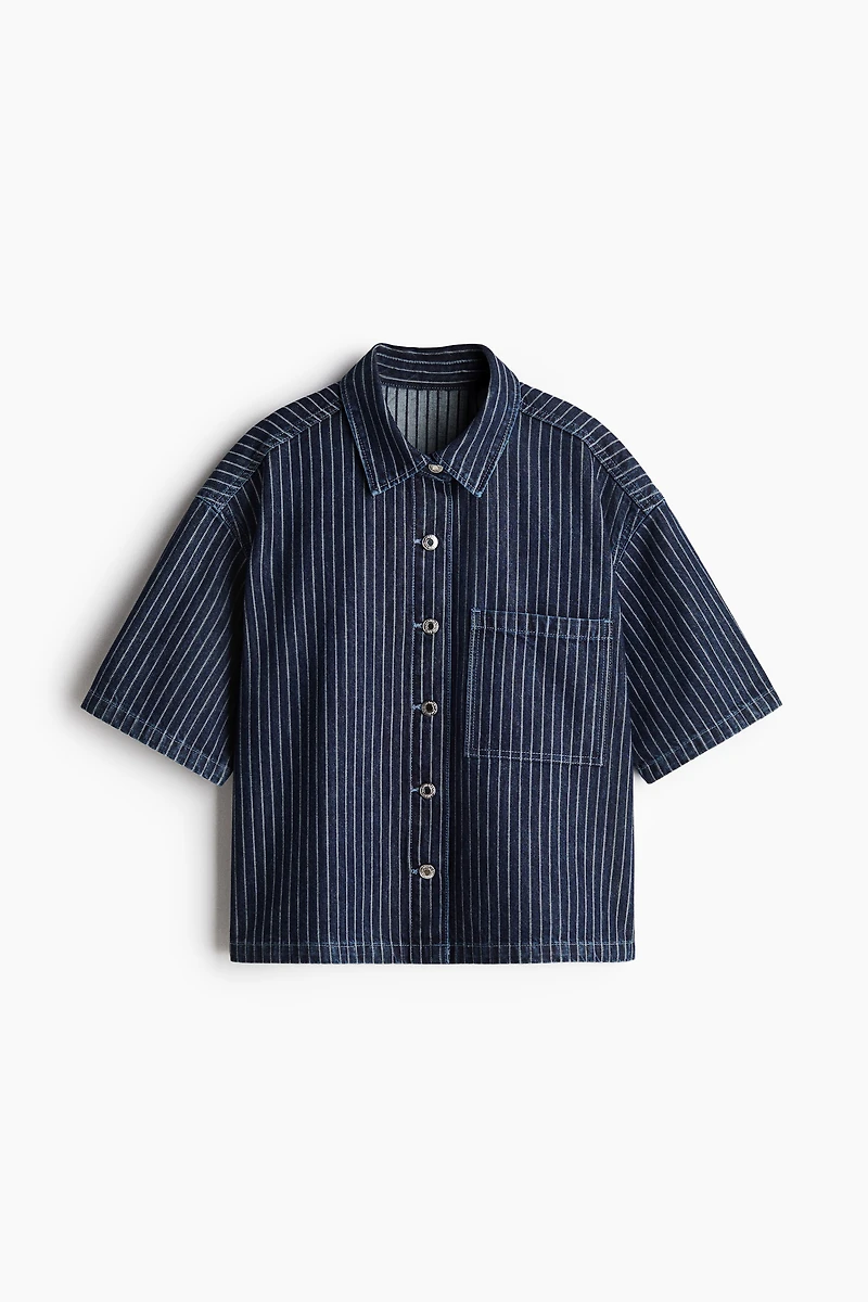 Oversized Denim Shirt