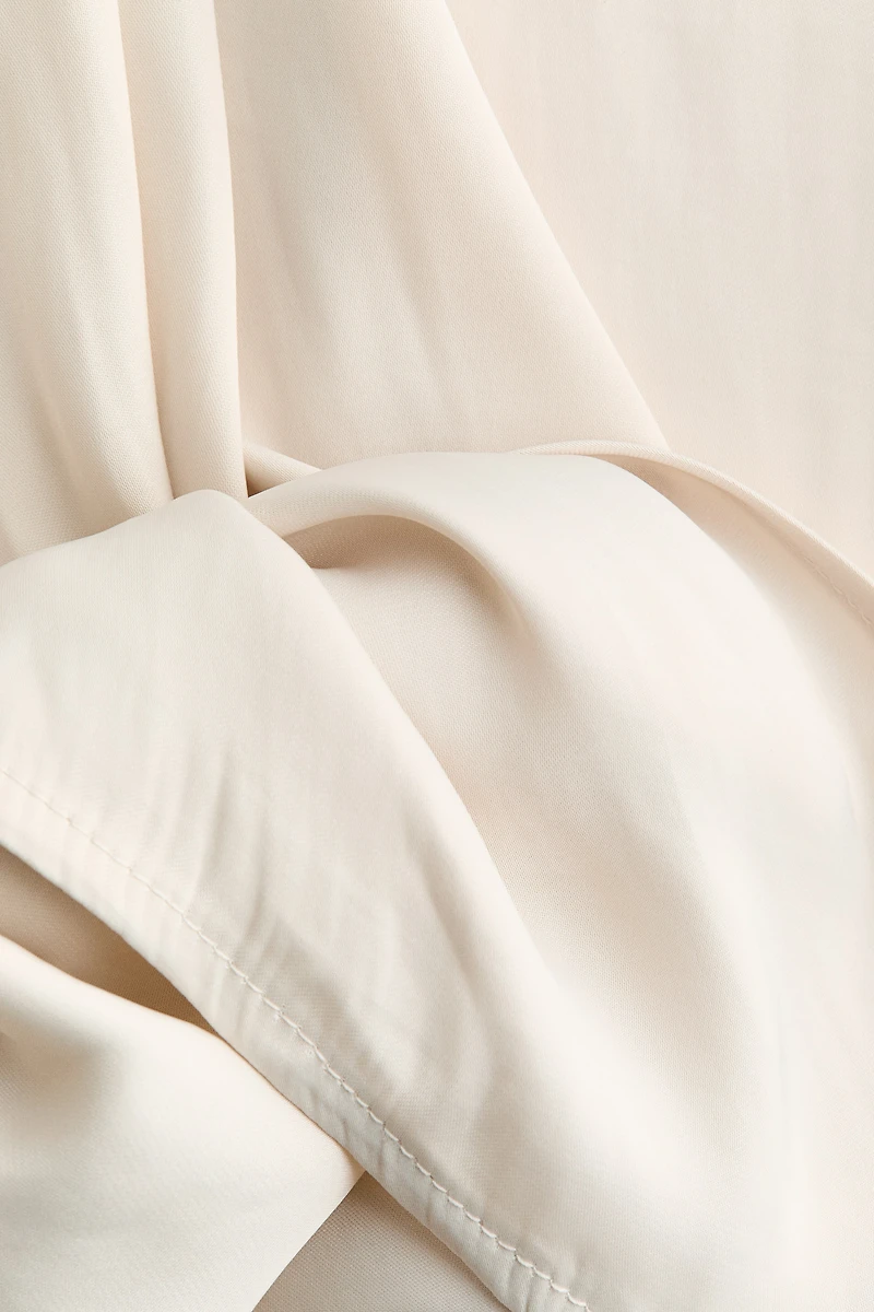 One-Shoulder Tie-Detail Top