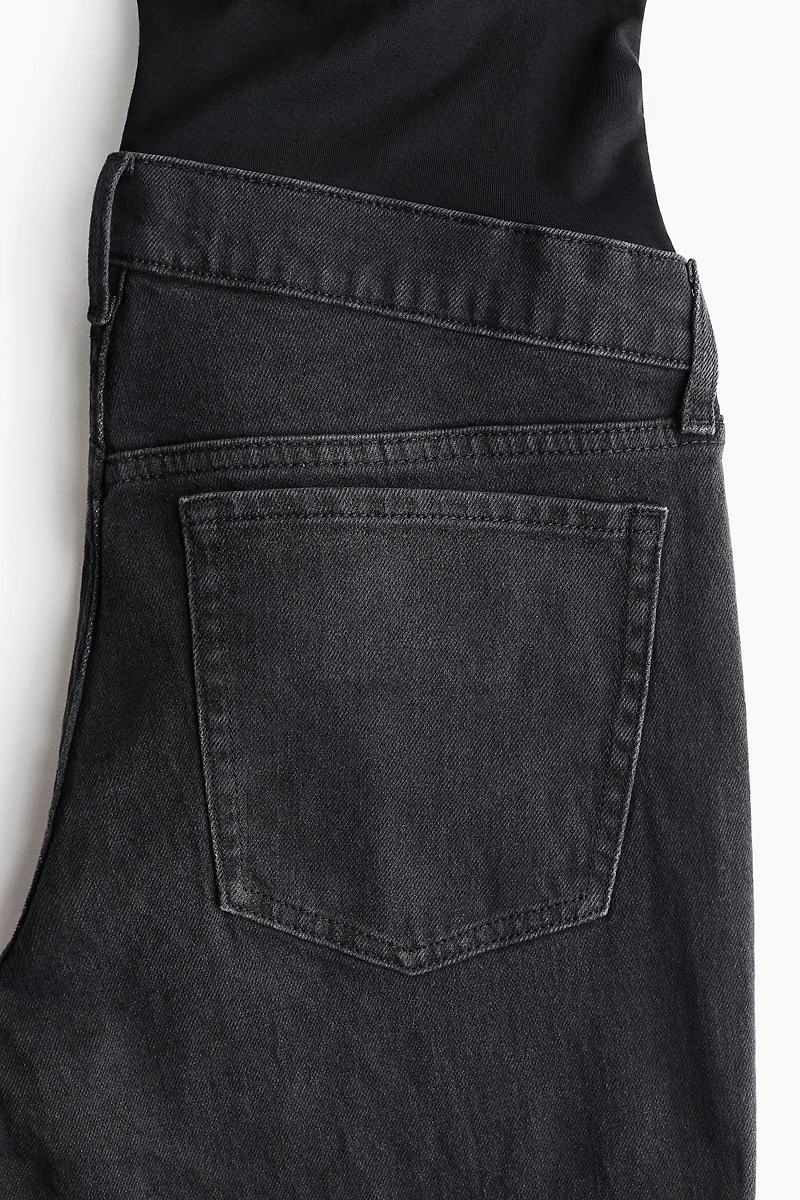 MAMA Slim Straight High Jeans