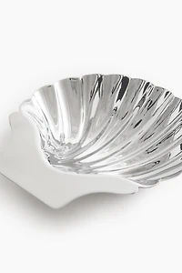Small Seashell-Shaped Serving Bowl