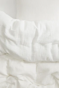 Muslin Twin Duvet Cover Set